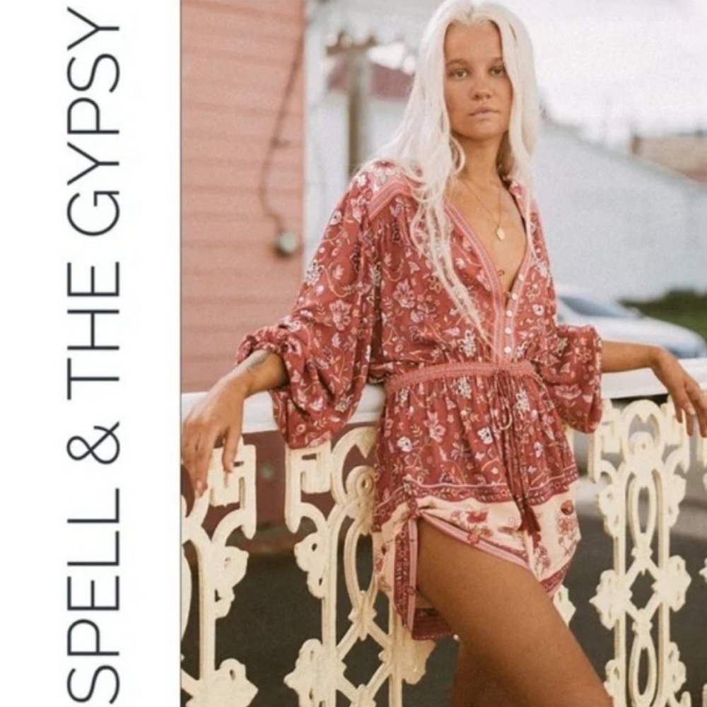 Spell and the Gypsy Portobello Roads romper size XS - Picture 10 of 12